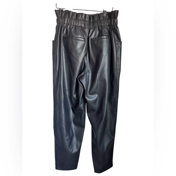 Madewell Faux Leather Pants - Picture 2 of 6